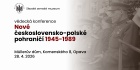 Nové československo-polské pohraničí 1945–1989