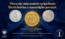 Moravské mincovnictví za kardinála Dietrichsteina a stavovského povstání