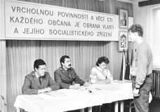 Voják základní služby reálně socialistické armády, oficiální představy a realita